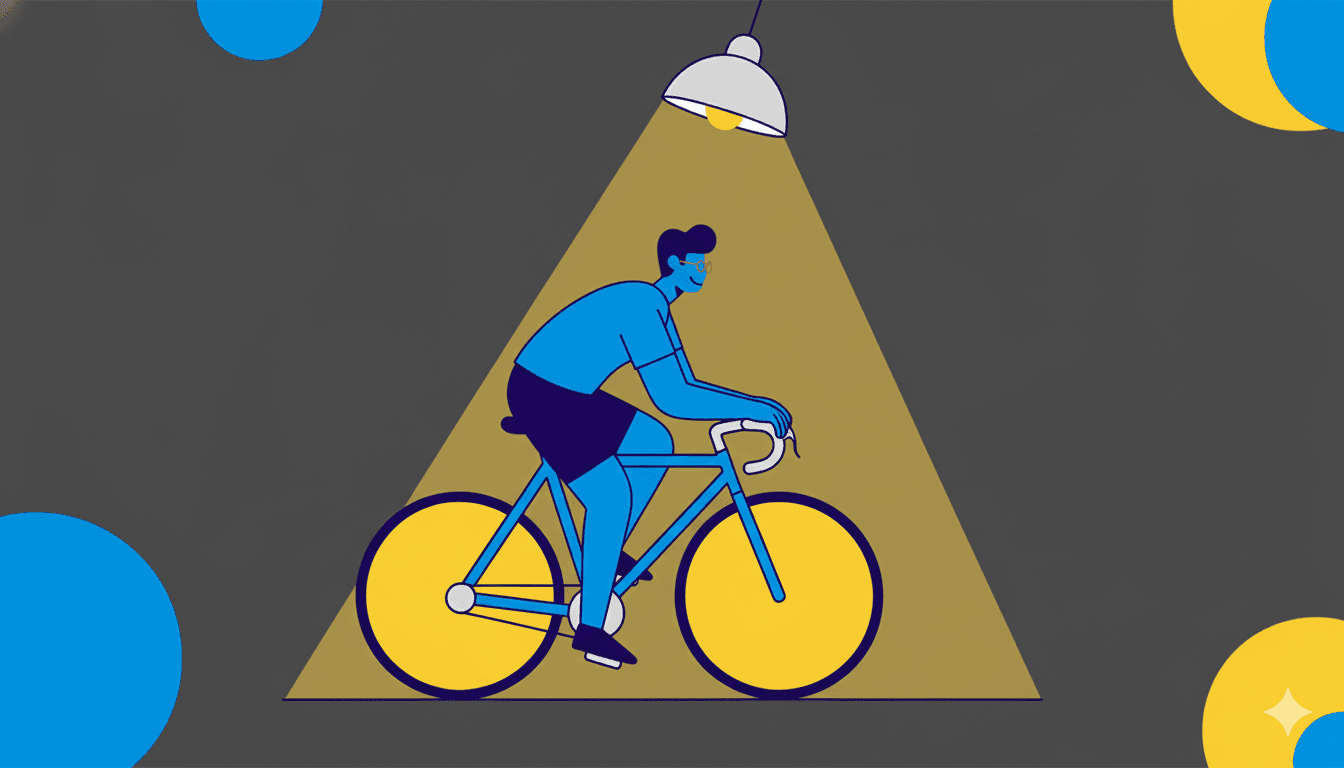 cycling scene