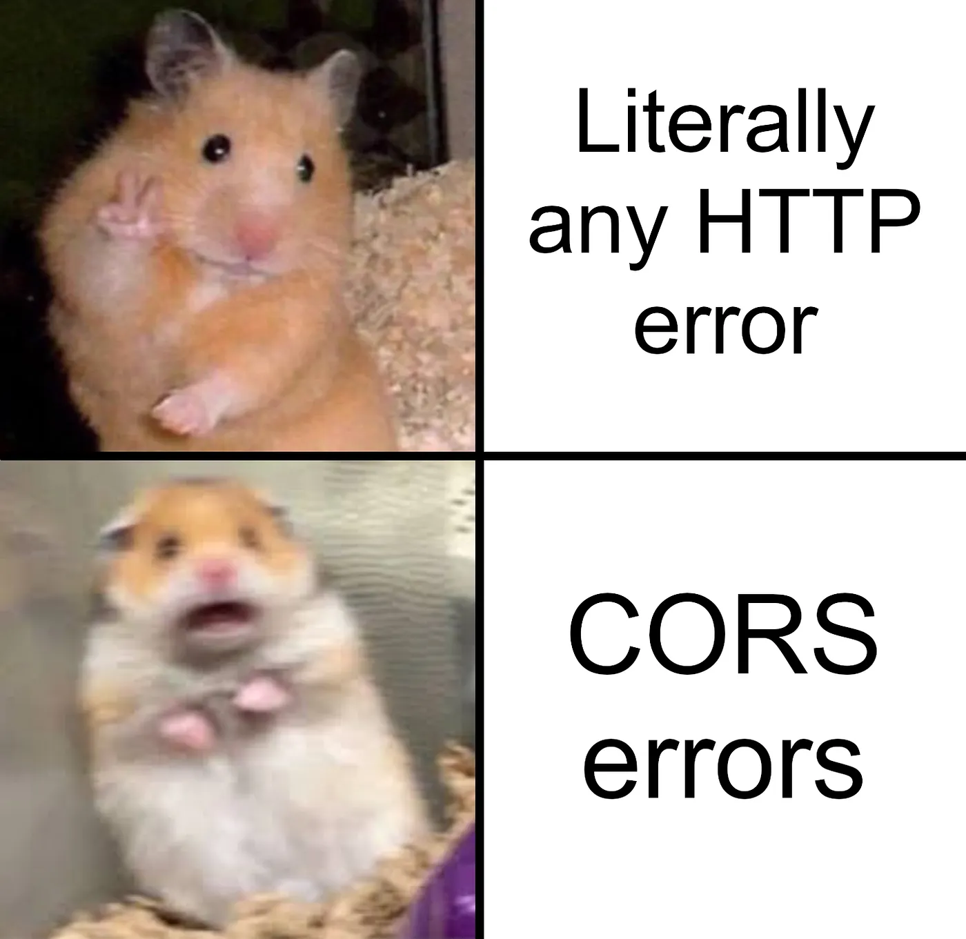 HTTP Headers and CORS Flow Diagram